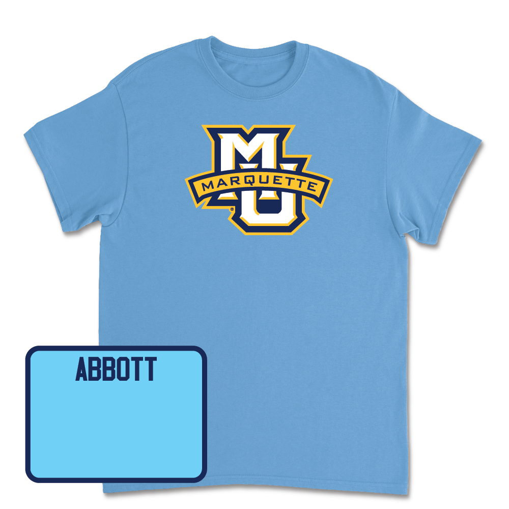 Championship Blue Women's Tennis Marquette Tee  - Aiyana Abbott