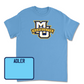 Championship Blue Men's Golf Marquette Tee - Patrick Adler