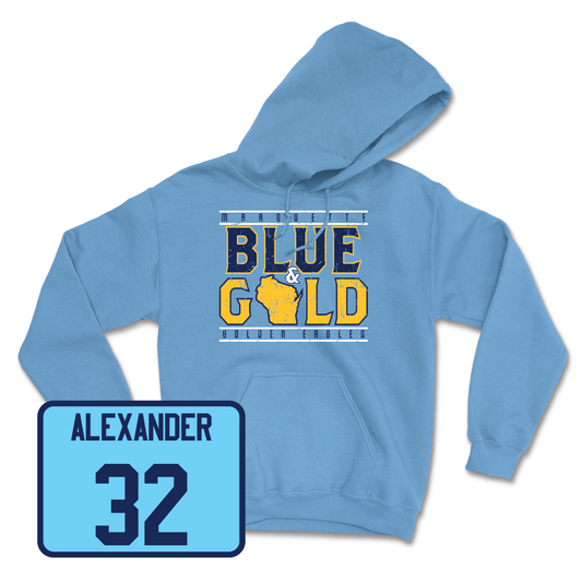 Championship Blue Women's Lacrosse State Hoodie  - Taylor Alexander