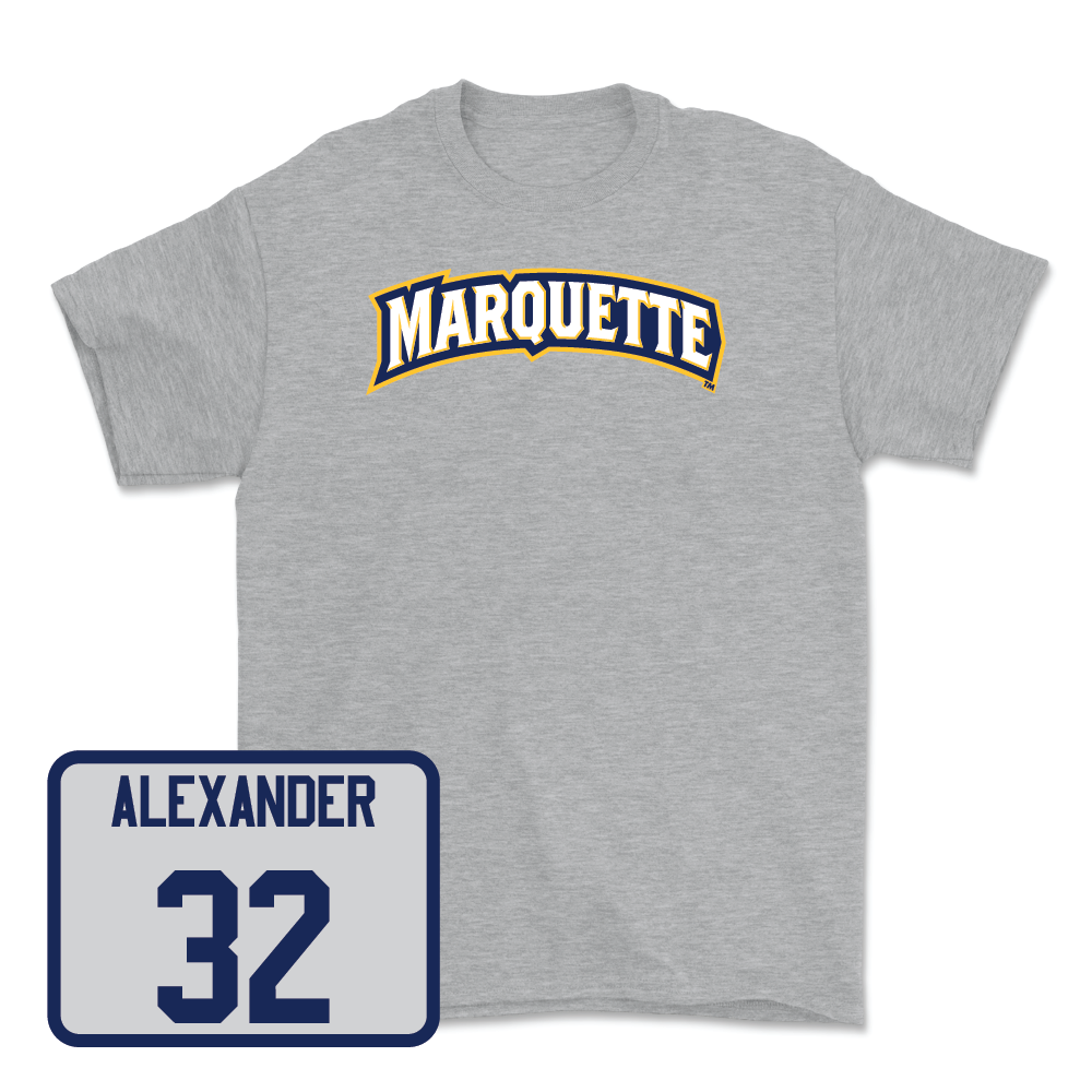 Sport Grey Women's Lacrosse Wordmark Tee  - Taylor Alexander