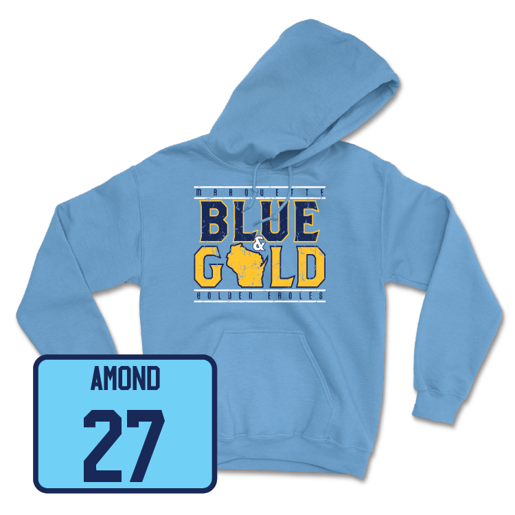 Championship Blue Men's Soccer State Hoodie - Ryan Amond