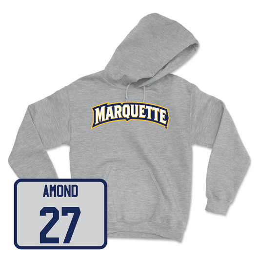 Sport Grey Men's Soccer Wordmark Hoodie - Ryan Amond