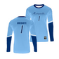 Championship Blue Marquette Women's Volleyball Jersey - Yadhira Anchante