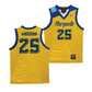 Gold Marquette Men's Basketball Jersey  - Jack Anderson