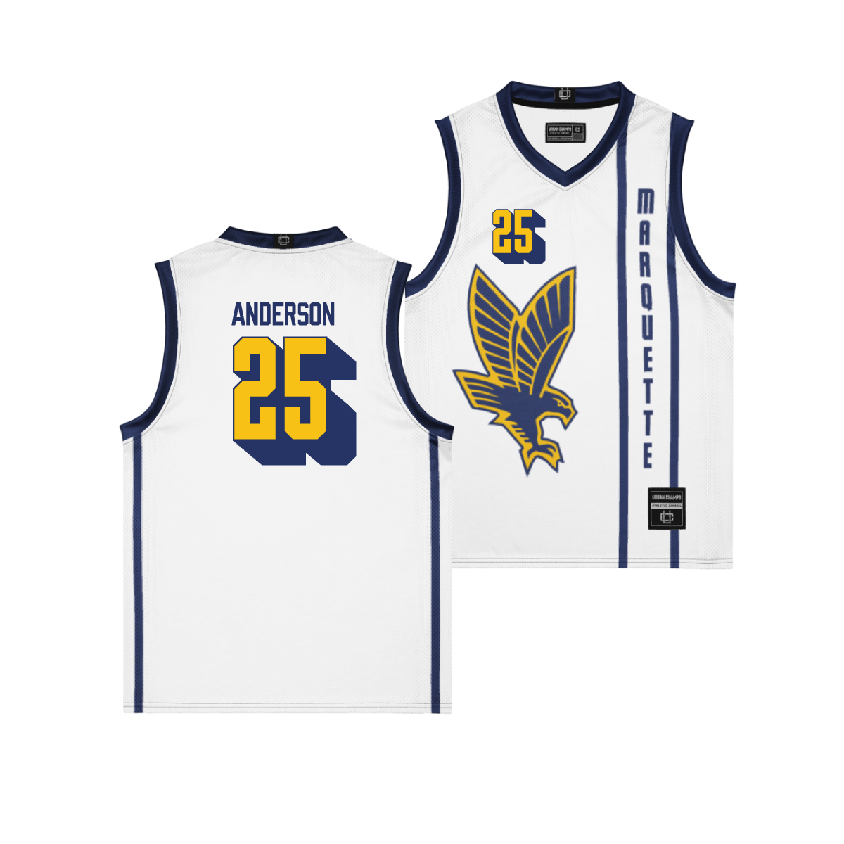 Marquette Mens Basketball 2025 Campus Edition Jersey - Jack Anderson