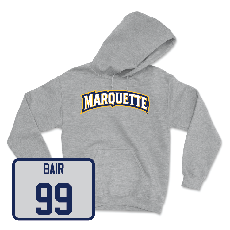 Sport Grey Men's Lacrosse Wordmark Hoodie - Jake Bair