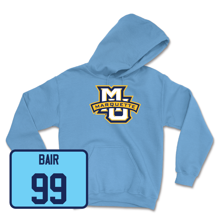 Championship Blue Men's Lacrosse Marquette Hoodie - Jake Bair