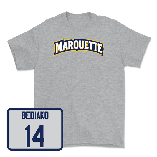 Sport Grey Women's Basketball Wordmark Tee  - Jada Bediako