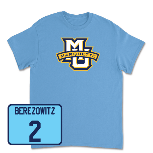 Championship Blue Women's Volleyball Marquette Tee - Molly Berezowitz