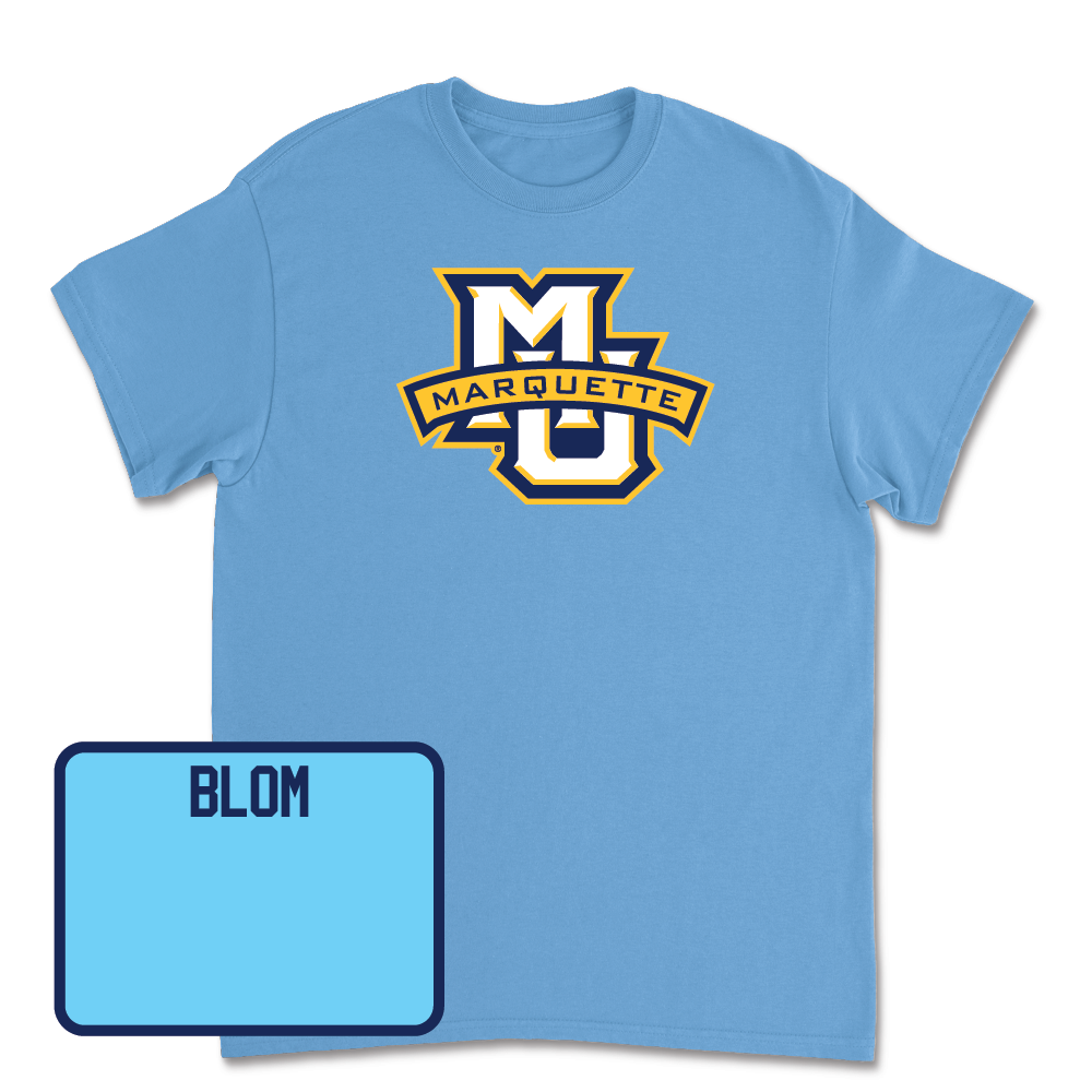 Championship Blue Track & Field Marquette Tee  - Ian Blom