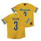 Gold Marquette Women's Lacrosse Jersey  - Tessa Boehm