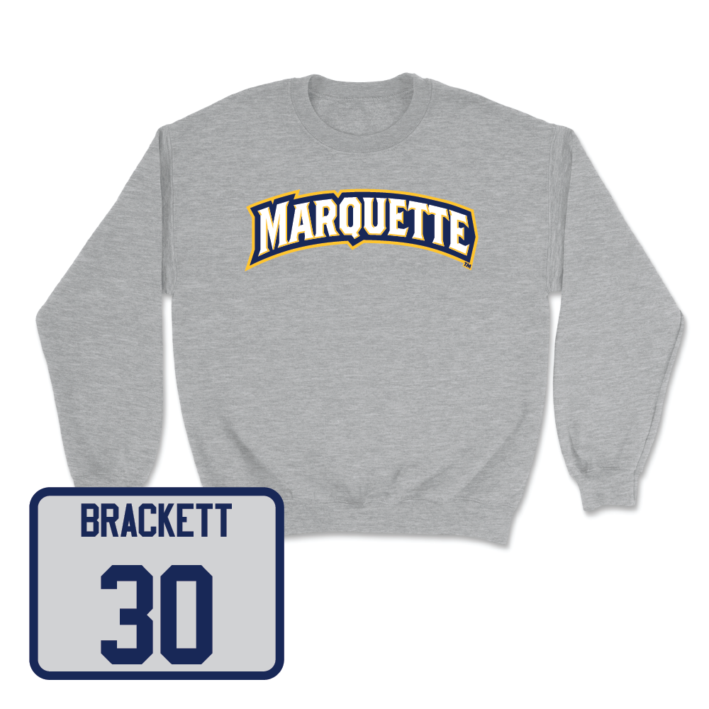 Sport Grey Women's Lacrosse Wordmark Crew  - Abigail Brackett