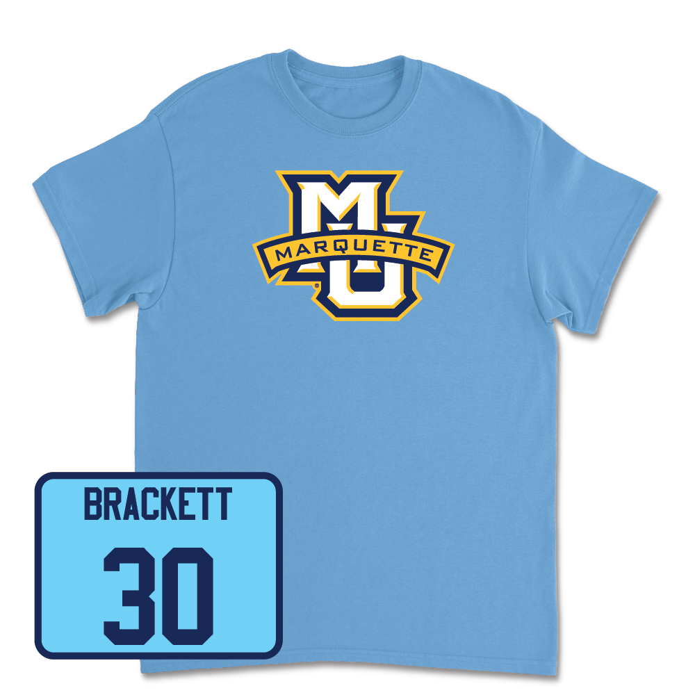 Championship Blue Women's Lacrosse Marquette Tee  - Abigail Brackett