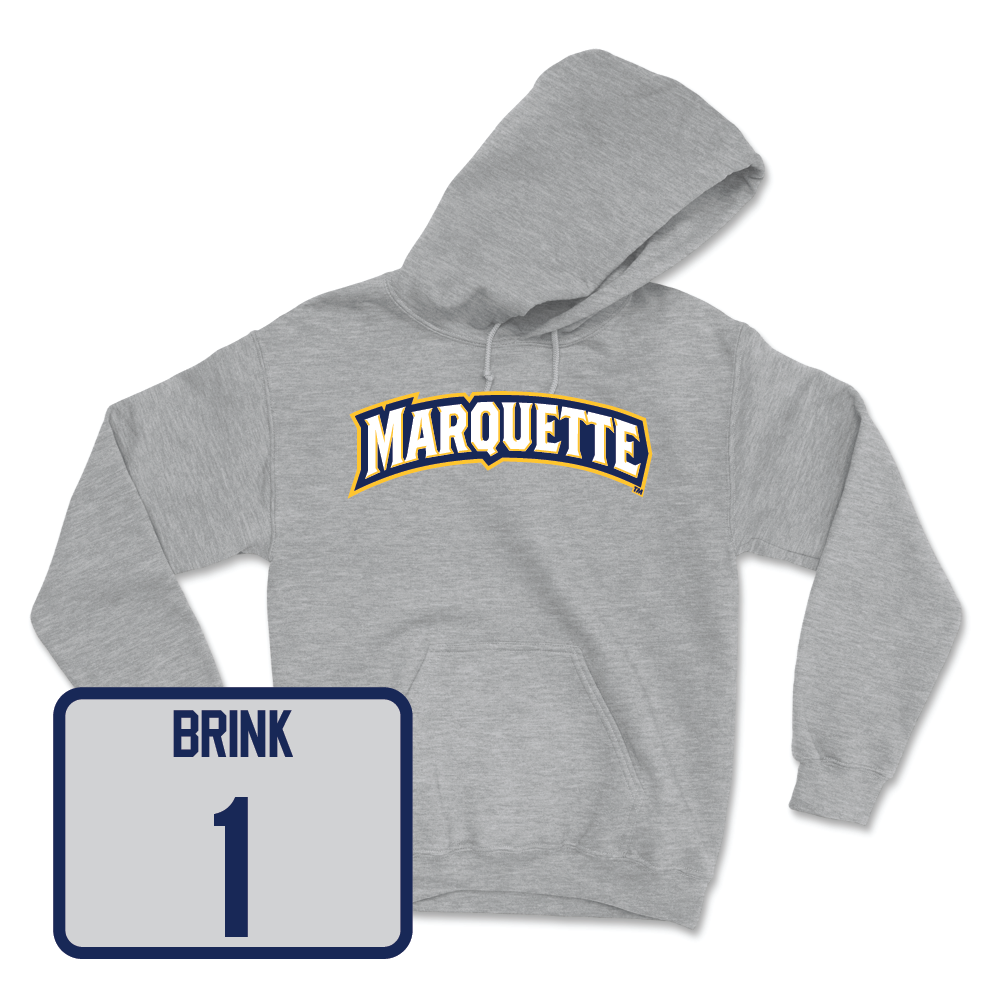 Sport Grey Men's Soccer Wordmark Hoodie  - Marten Brink