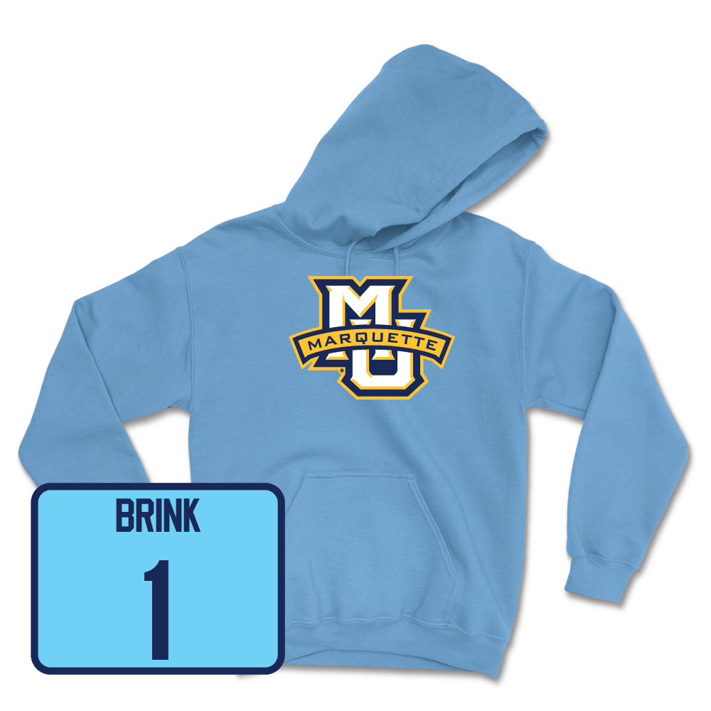 Championship Blue Men's Soccer Marquette Hoodie  - Marten Brink