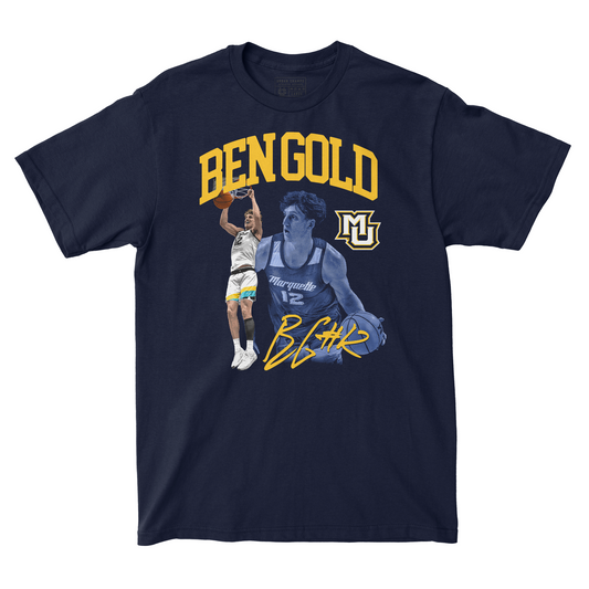 EXCLUSIVE RELEASE: Ben Gold Portrait Navy Tee