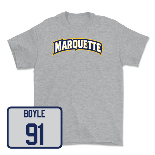 Sport Grey Men's Lacrosse Wordmark Tee - Brenden Boyle