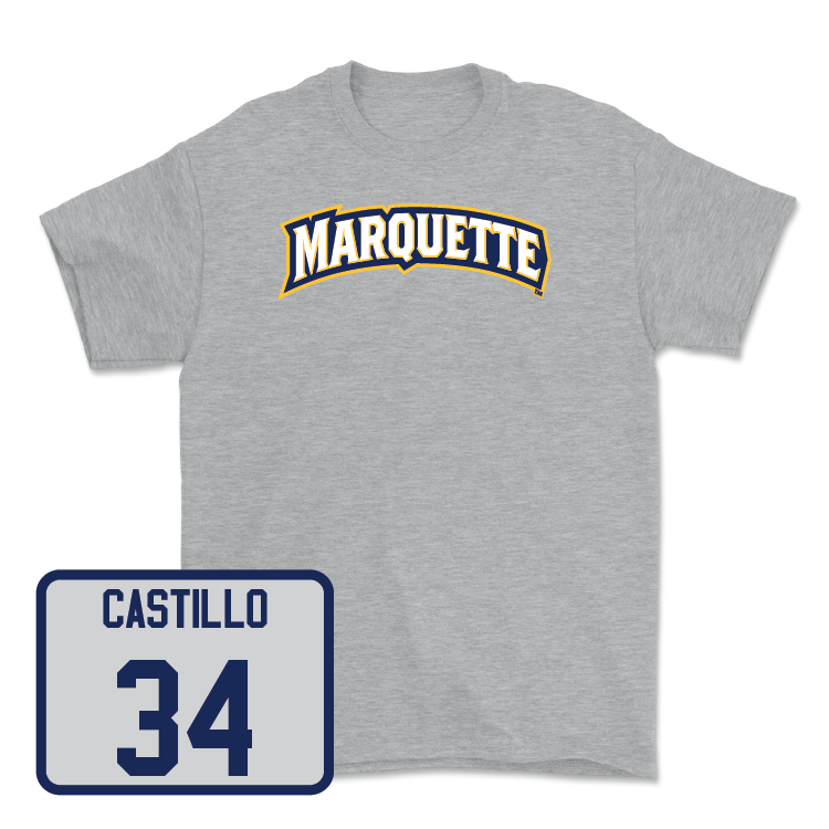 Sport Grey Men's Lacrosse Wordmark Tee - Jadyn Castillo