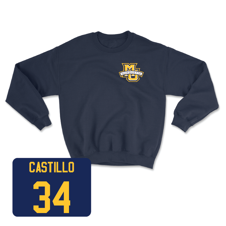 Navy Men's Lacrosse Classic Crew - Jadyn Castillo