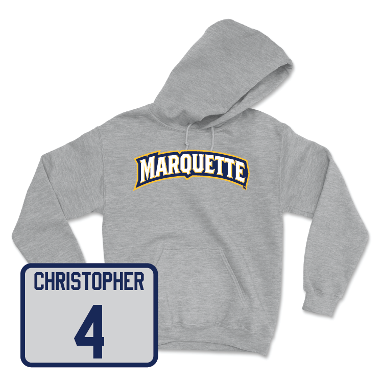 Sport Grey Women's Soccer Wordmark Hoodie - Carly Christopher