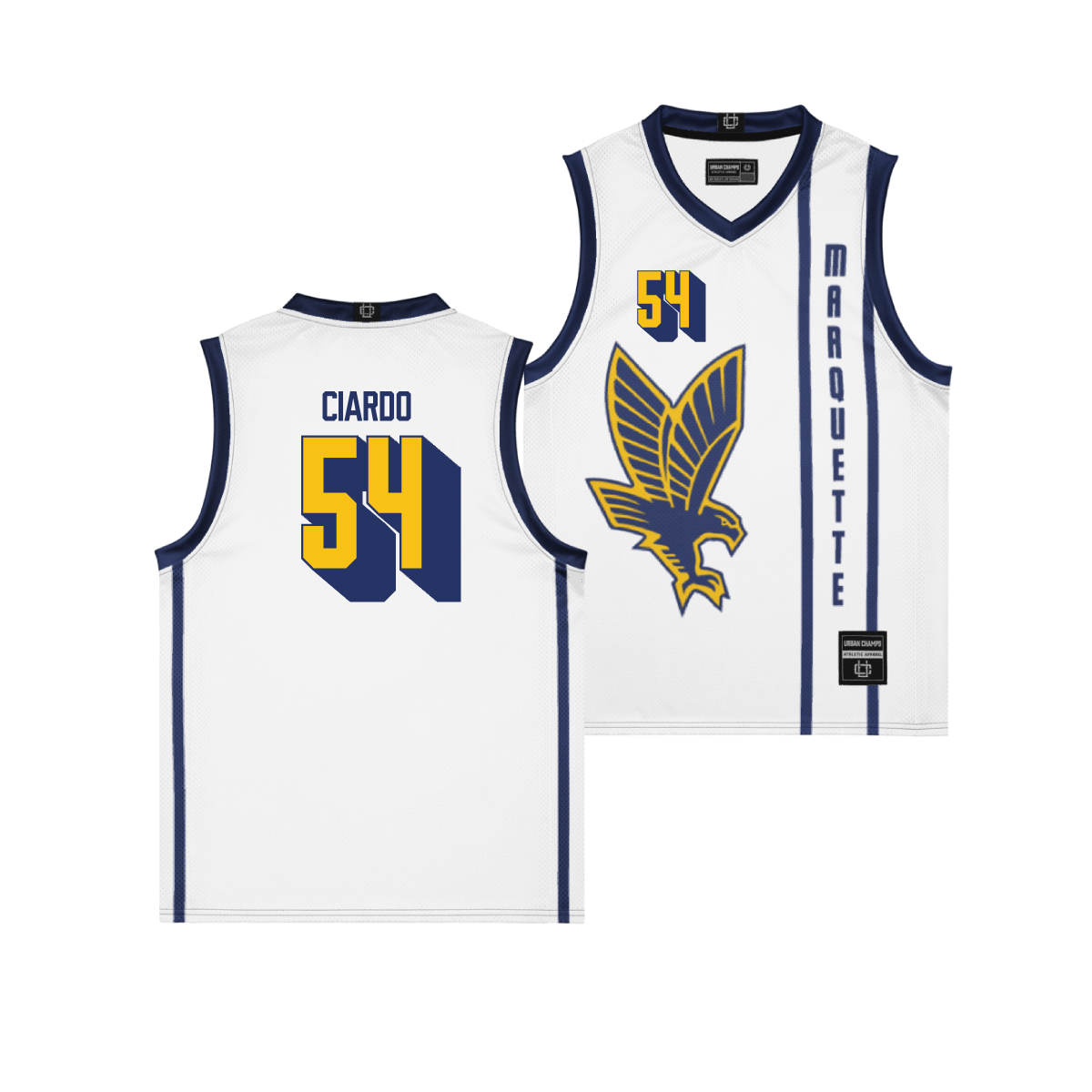 Marquette Mens Basketball 2025 Campus Edition Jersey - Jake Ciardo