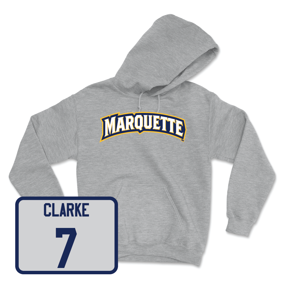 Sport Grey Women's Soccer Wordmark Hoodie  - Kiara Clarke