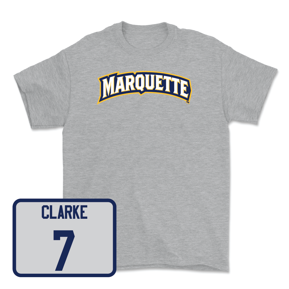 Sport Grey Women's Soccer Wordmark Tee  - Kiara Clarke