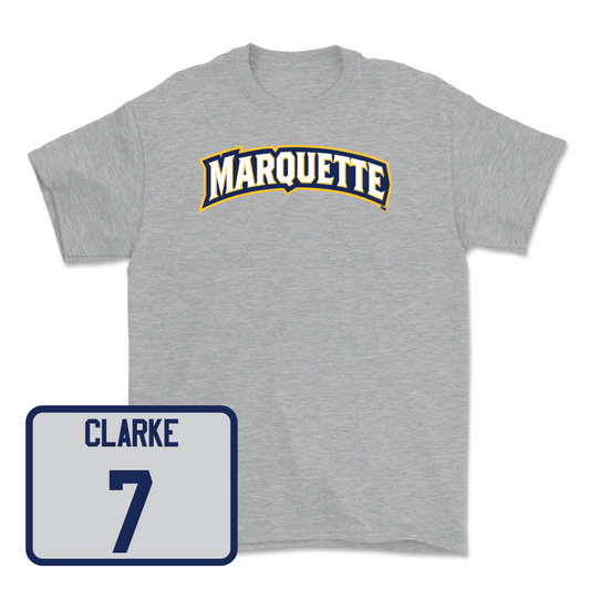 Sport Grey Women's Soccer Wordmark Tee  - Kiara Clarke