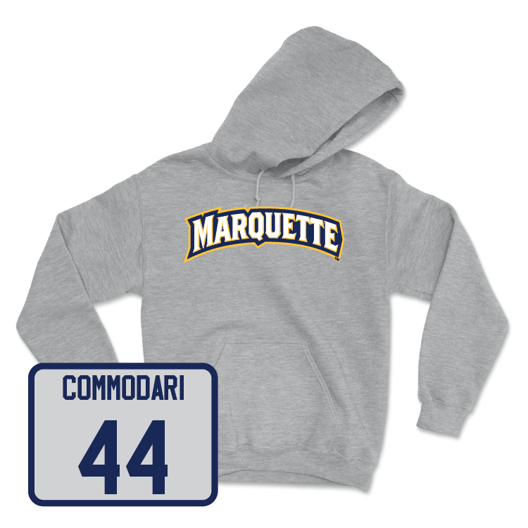 Sport Grey Women's Lacrosse Wordmark Hoodie - Adrianna Commodari