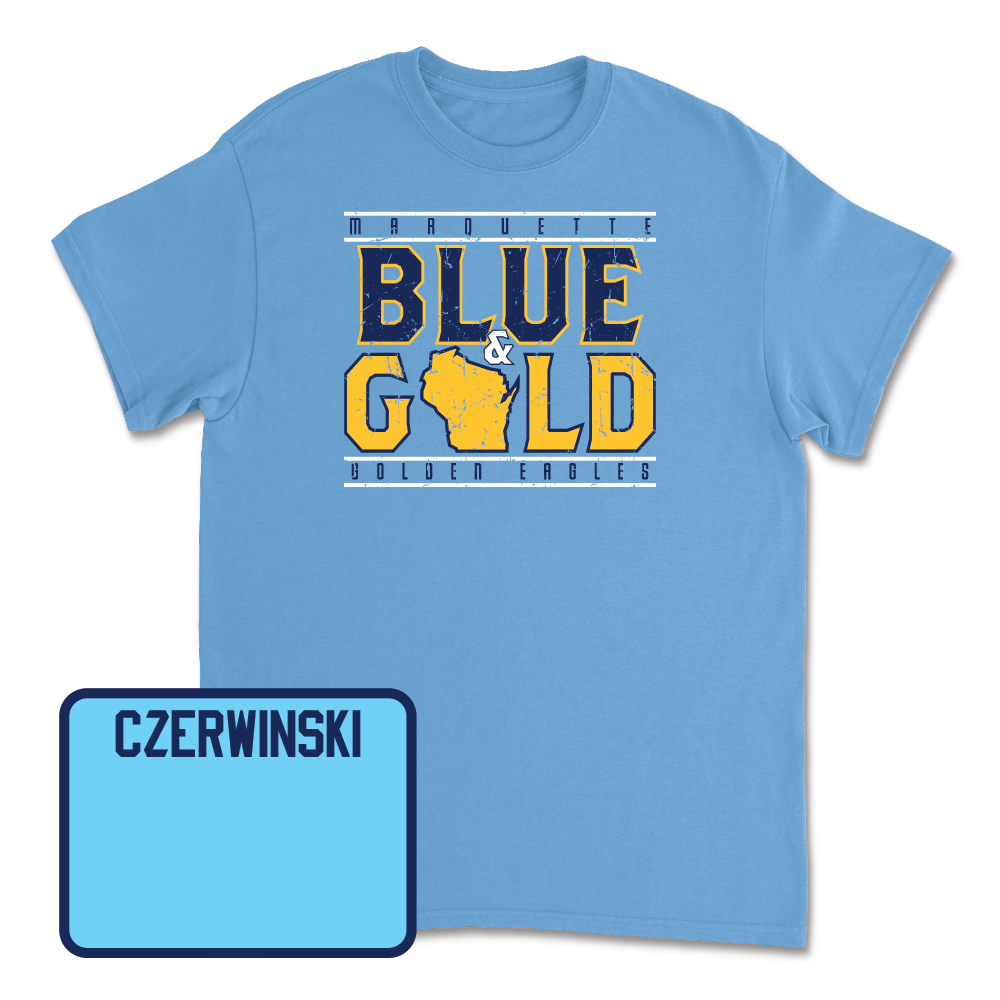 Championship Blue Track & Field State Tee  - Russell Czerwinski