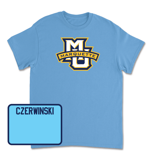 Championship Blue Track & Field Marquette Tee  - Russell Czerwinski