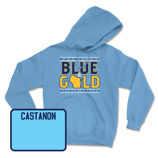 Championship Blue Track & Field State Hoodie - Pedro Castanon