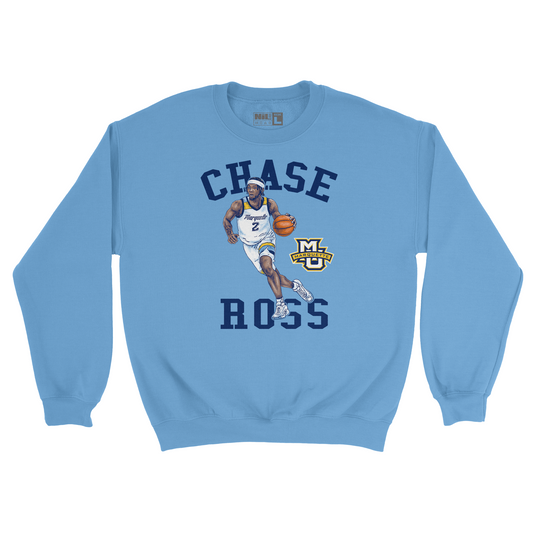 EXCLUSIVE RELEASE: Chase Ross Illustrated Carolina Blue Crew