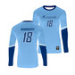 Championship Blue Marquette Women's Volleyball Jersey - Morgan Daugherty