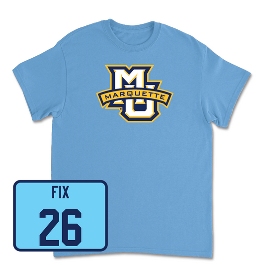 Championship Blue Women's Soccer Marquette Tee - Emily Fix