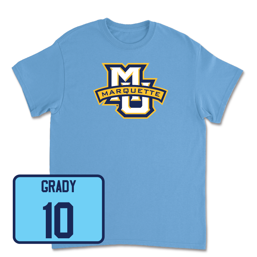 Championship Blue Women's Lacrosse Marquette Tee - Lauren Grady