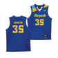 Navy Marquette Men's Basketball Jersey - Caedin Hamilton