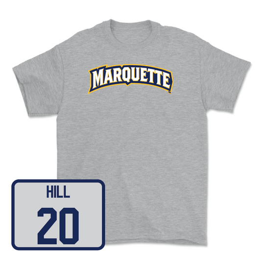 Sport Grey Women's Soccer Wordmark Tee - Marina Hill