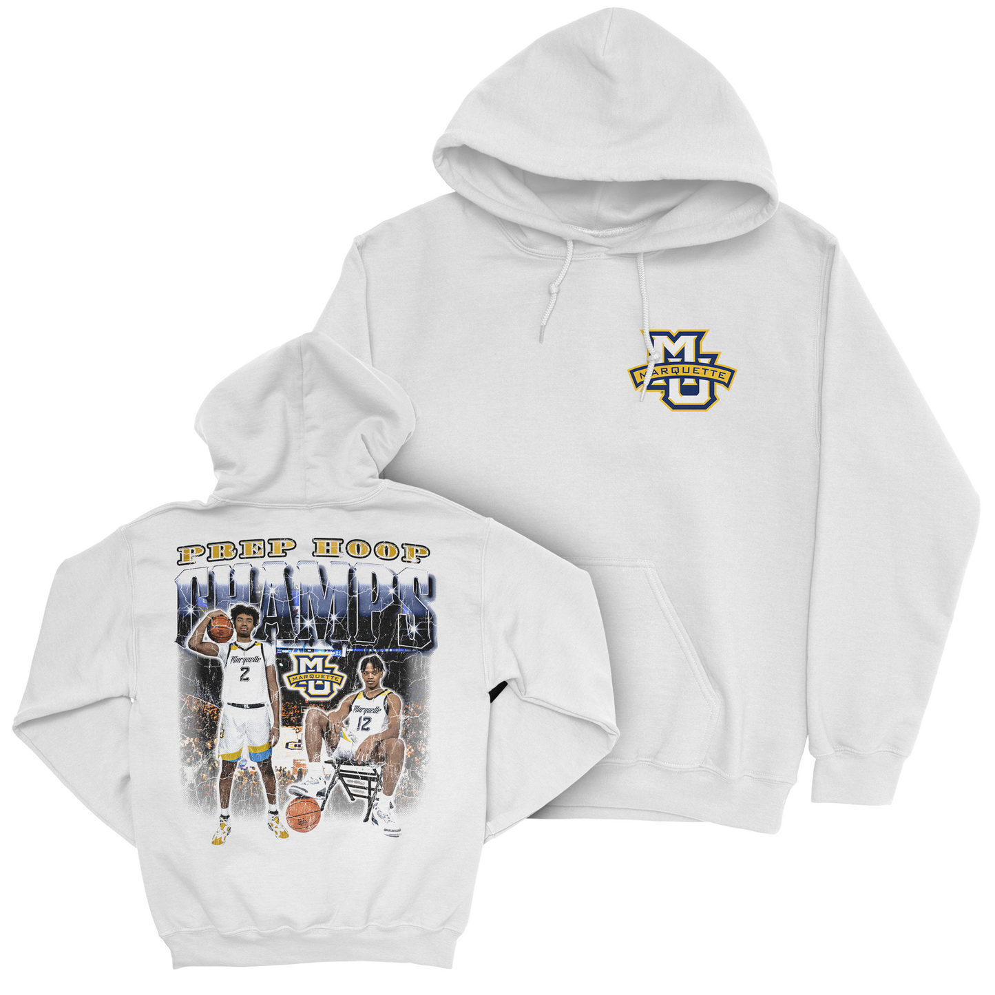 EXCLUSIVE RELEASE: Royce x Damarius Prep School Champions White Hoodie