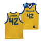 Gold Marquette Men's Basketball Jersey  - Luke Jacobson