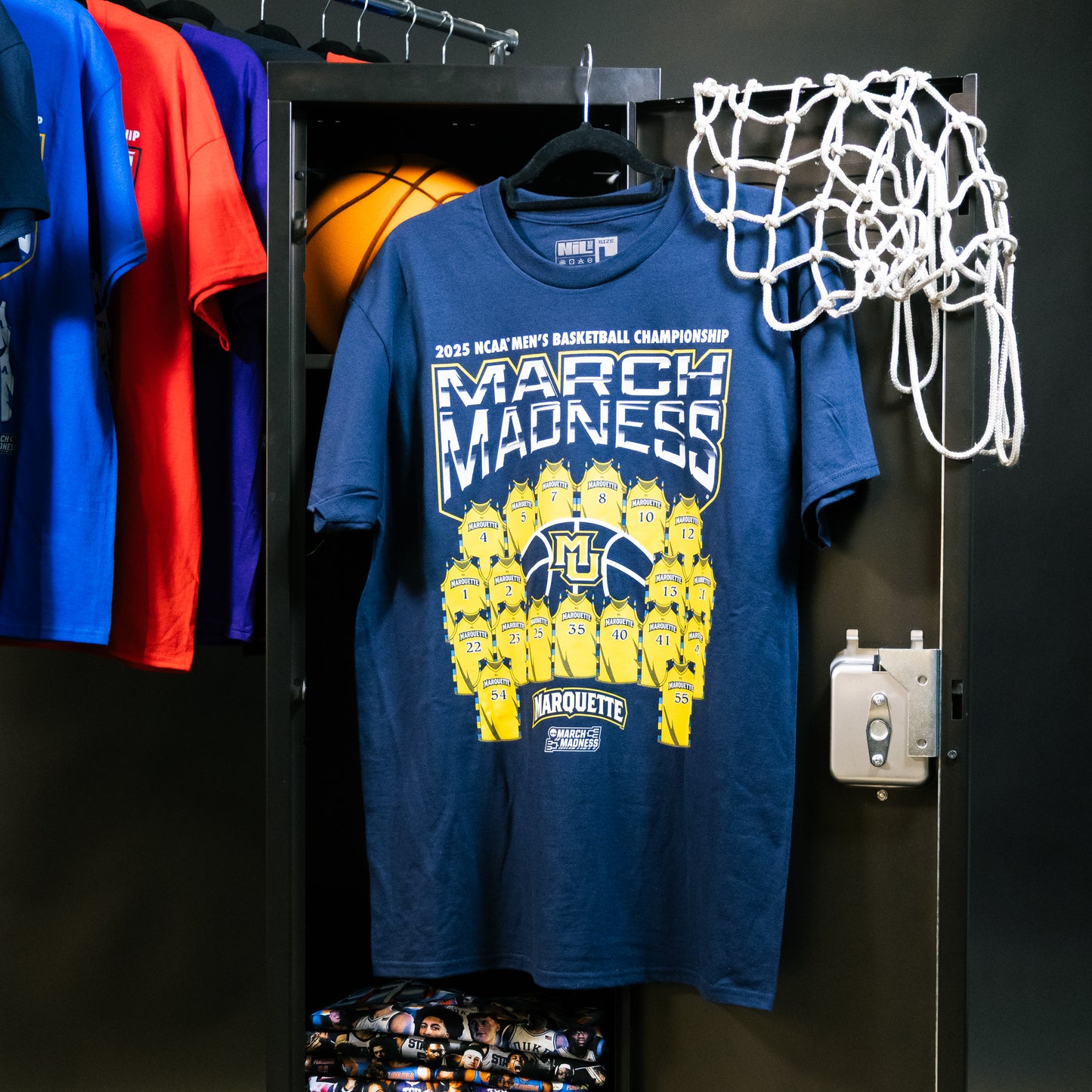 Marquette Men's Basketball Jersey Madness Tee