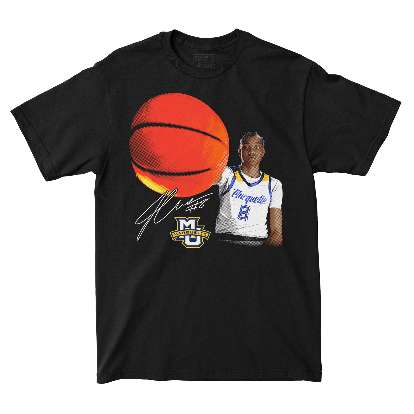 EXCLUSIVE RELEASE: Josh Clark Portrait Black Tee