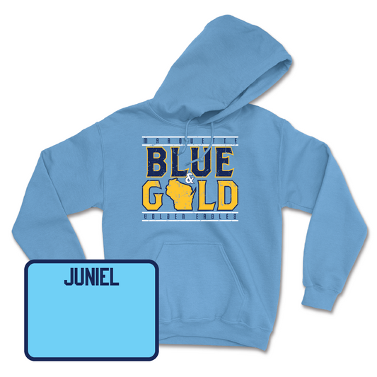 Championship Blue Track & Field State Hoodie - Justin Juniel