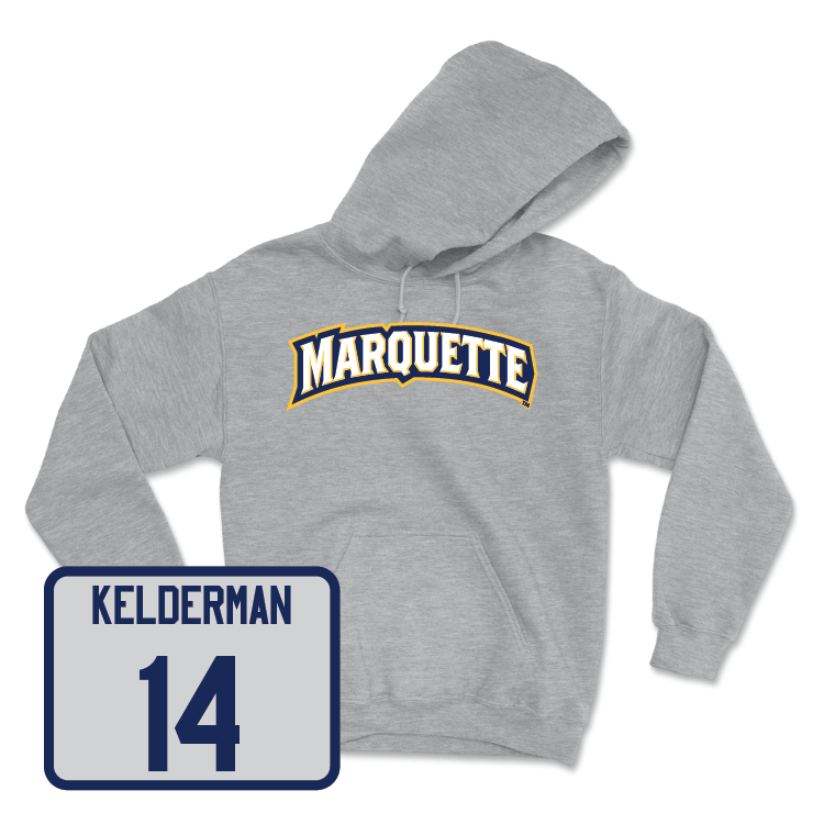 Sport Grey Women's Soccer Wordmark Hoodie - Josie Kelderman