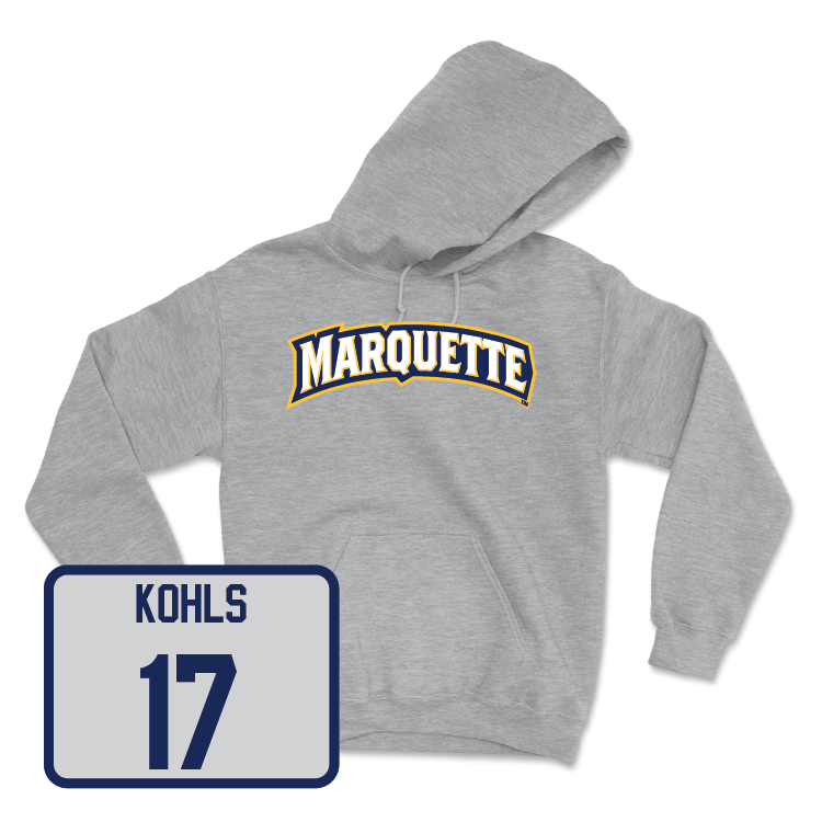 Sport Grey Men's Lacrosse Wordmark Hoodie - Kaiden Kohls