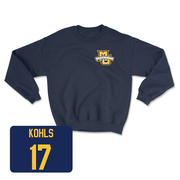 Navy Men's Lacrosse Classic Crew - Kaiden Kohls