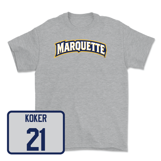 Sport Grey Women's Soccer Wordmark Tee - Katie Koker