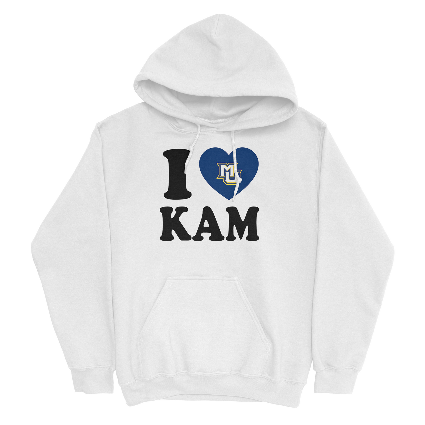 EXCLUSIVE RELEASE: Kameron Jones I Heart Kam White Hoodie