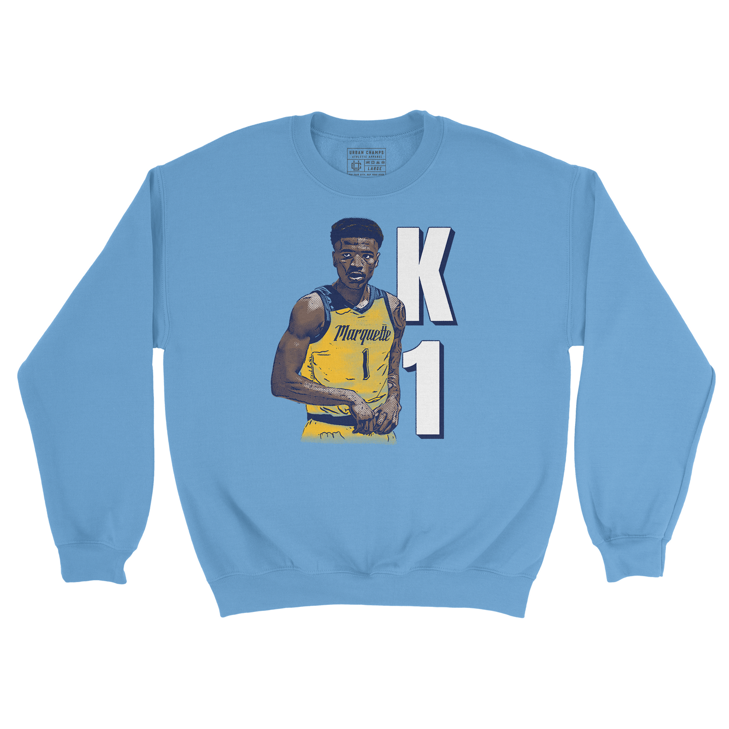 EXCLUSIVE RELEASE: Kameron Jones Illustrated Carolina Blue Crew