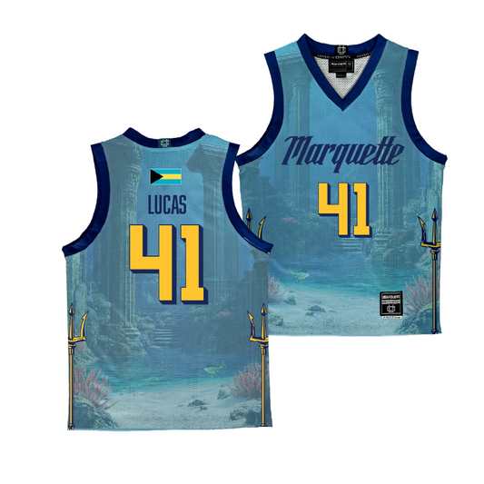 EXCLUSIVE: Marquette Bahamas Men’s Basketball Jersey - Jonah Lucas | #41